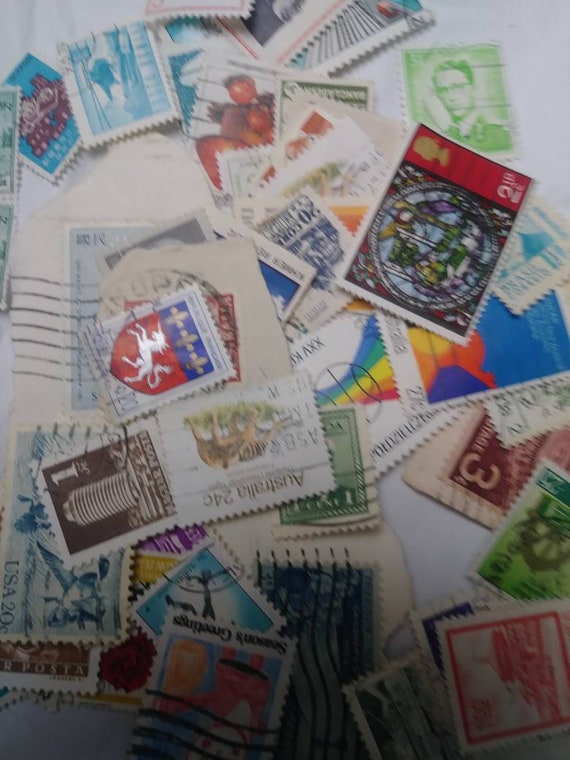 INTERNATIONAL Stamps Etsy