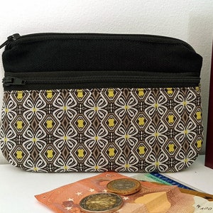 Cartera/tarjetero de mujer, regalo para ella, tela de algodón