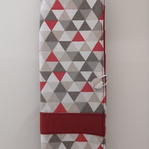 Fabric loyalty card or business card holder