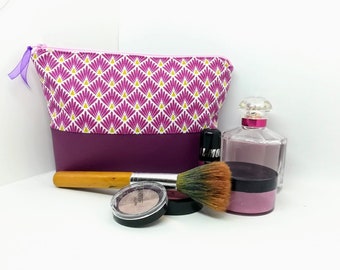 blueberry toiletry/makeup bag
