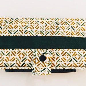 porte chéquier porte cartes camaïeu de vert