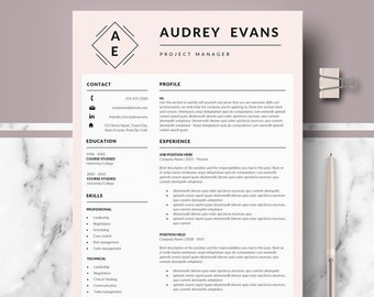 Professional Resume, CV Templates for Word | Modern & Creative Resumes for Mac Pages; Resume + Cover Letter + References + tips | Curriculum