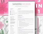 Creative Resume | Modern resume / CV template | Professional Resume + Cover Letter & References + Resume Writing guide | CV Instant Download