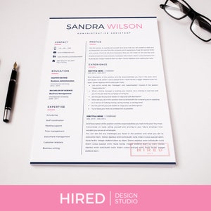 Puede incluir: Un curr&iacute;culum vitae para Sandra Wilson, asistente administrativa. El curr&iacute;culum incluye informaci&oacute;n de contacto, educaci&oacute;n, experiencia y experiencia. El curr&iacute;culum est&aacute; dise&ntilde;ado con un dise&ntilde;o moderno y limpio.