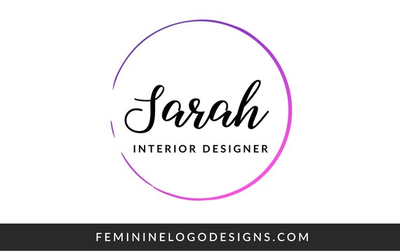 Purple Logo Set Modern Logo Design Fashion Logo Hair Salon Logo Make Up Logo Black And Purple Logo Branding Circle Logo Square Logo