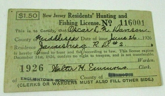 Bouton De Permis De Pêche Vintage – Pennsylvanie 1940 – Pin's Collection USA