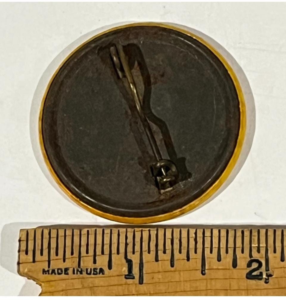 Épingle (Pin's) De Permis De Pêche Résident Du Connecticut 1938/1939 - Vintage, Collection États-Unis