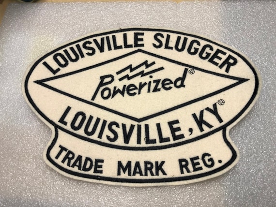 Rare Vintage Louisville Slugger Baseball Bat Patch Large 