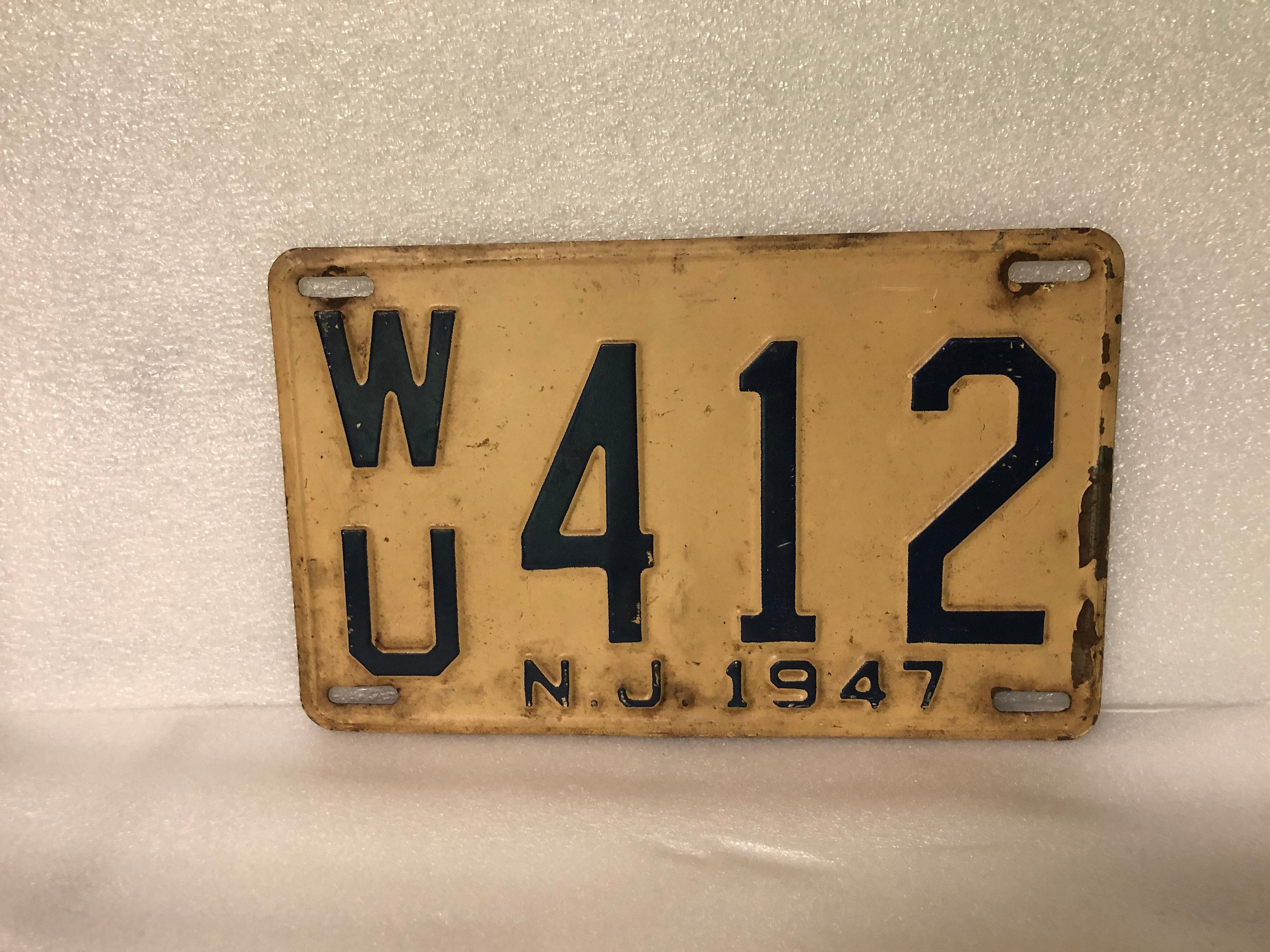 1947 license plate - Etsy 日本