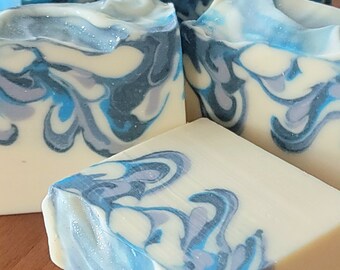 Morning Rain ~ Cold Process Artisan Soap ~ Shea Butter