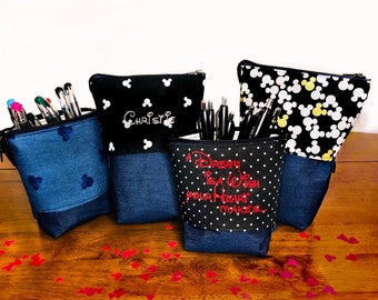 Pop-up Pencil Case | Disney | Personalized | Disney Accessories| Art Supplies | Makeup Brush Case | Back to School Organizing and Planners