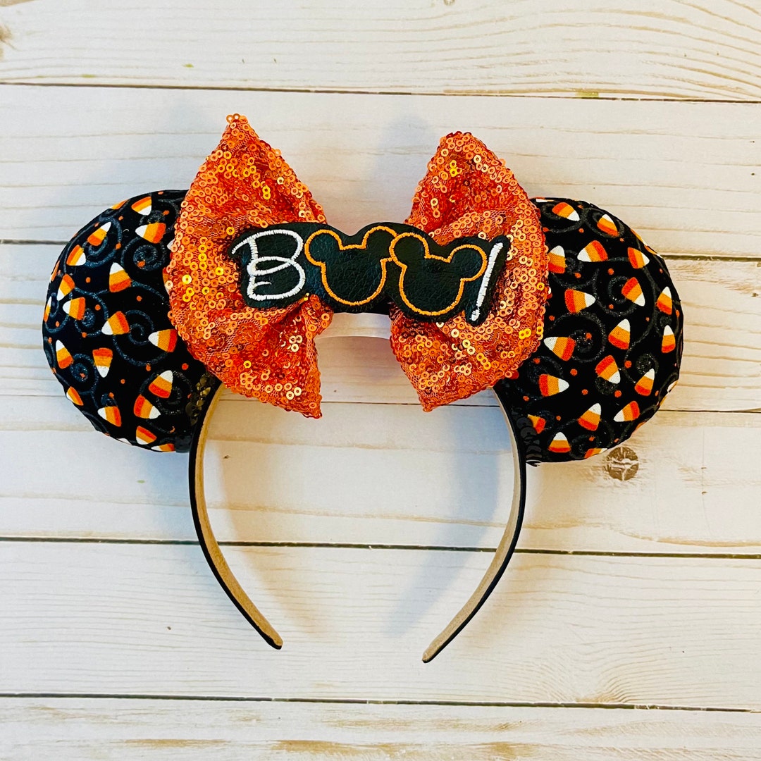 Halloween Minnie Ears Minnie Mouse Ears Halloween Disney Halloween