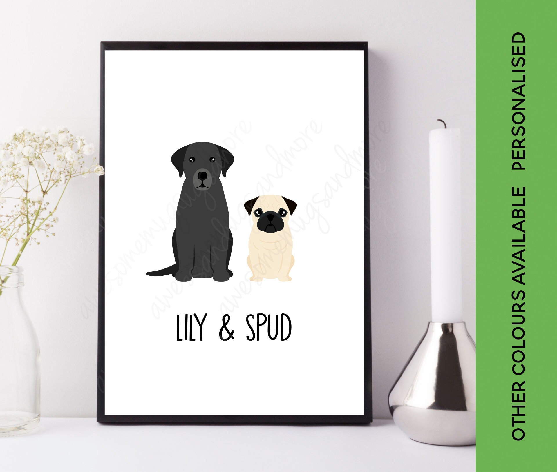 personalised pet print