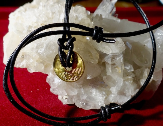 Lucky 5 Yen Coin Necklace or Bracelet 