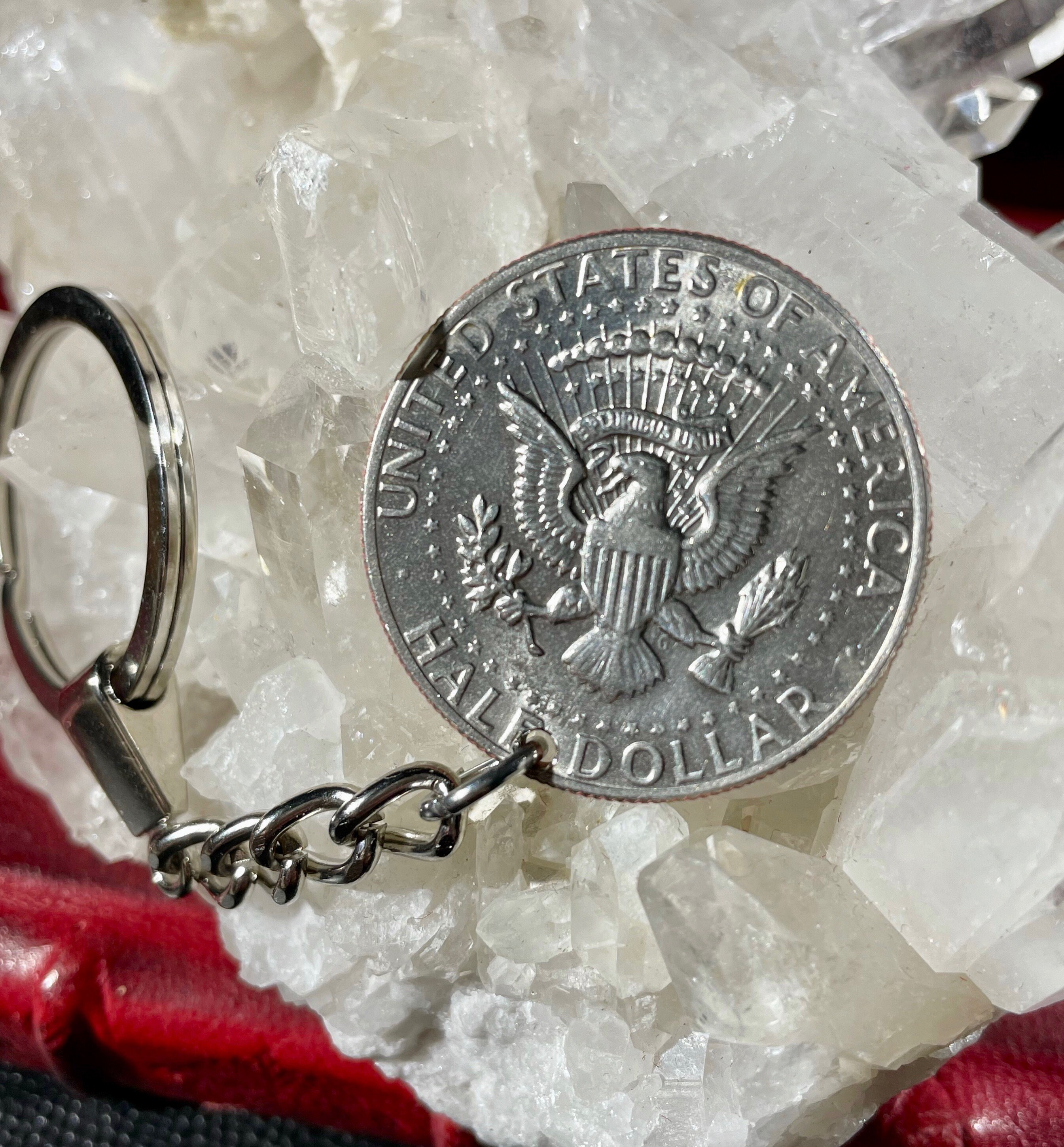 Kennedy Half Dollar Keyring Made With Genuine 1980 & 1981 USA Etsy