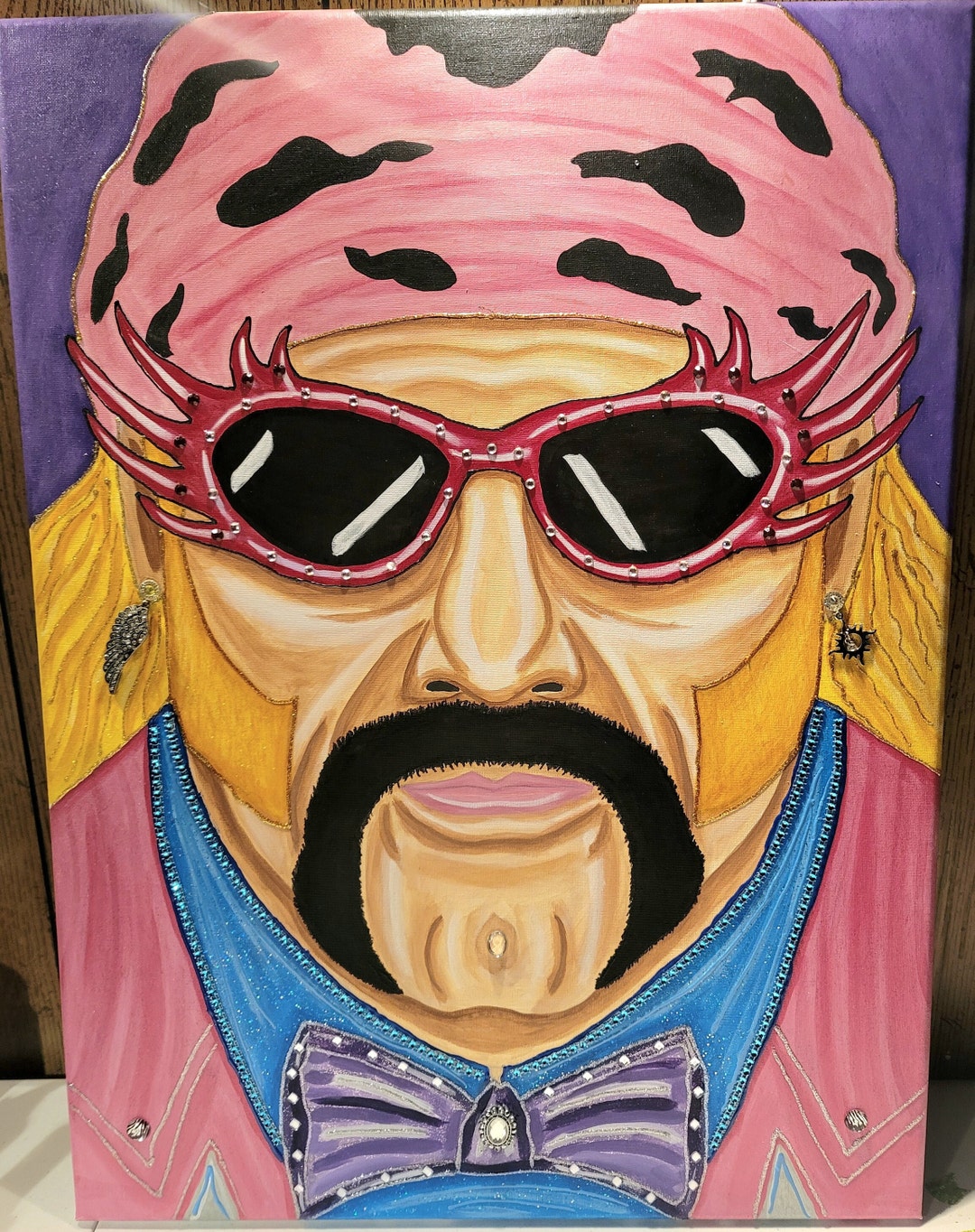 Jesse the Body Ventura Art Painting - Etsy