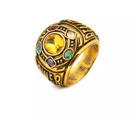 Infinity gauntlet engagement ring best sale
