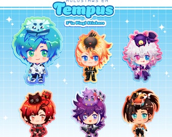 HoloStars NL Tempus-vinylstickers