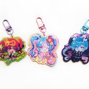 Hatsune Miku Project Voltage Acrylic Glitter Charms image 2