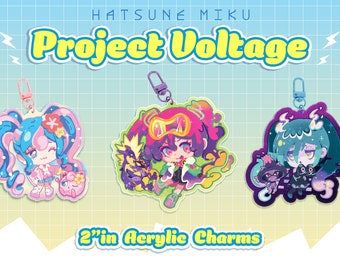 Hatsune Miku Project Voltage acryl glitterbedels