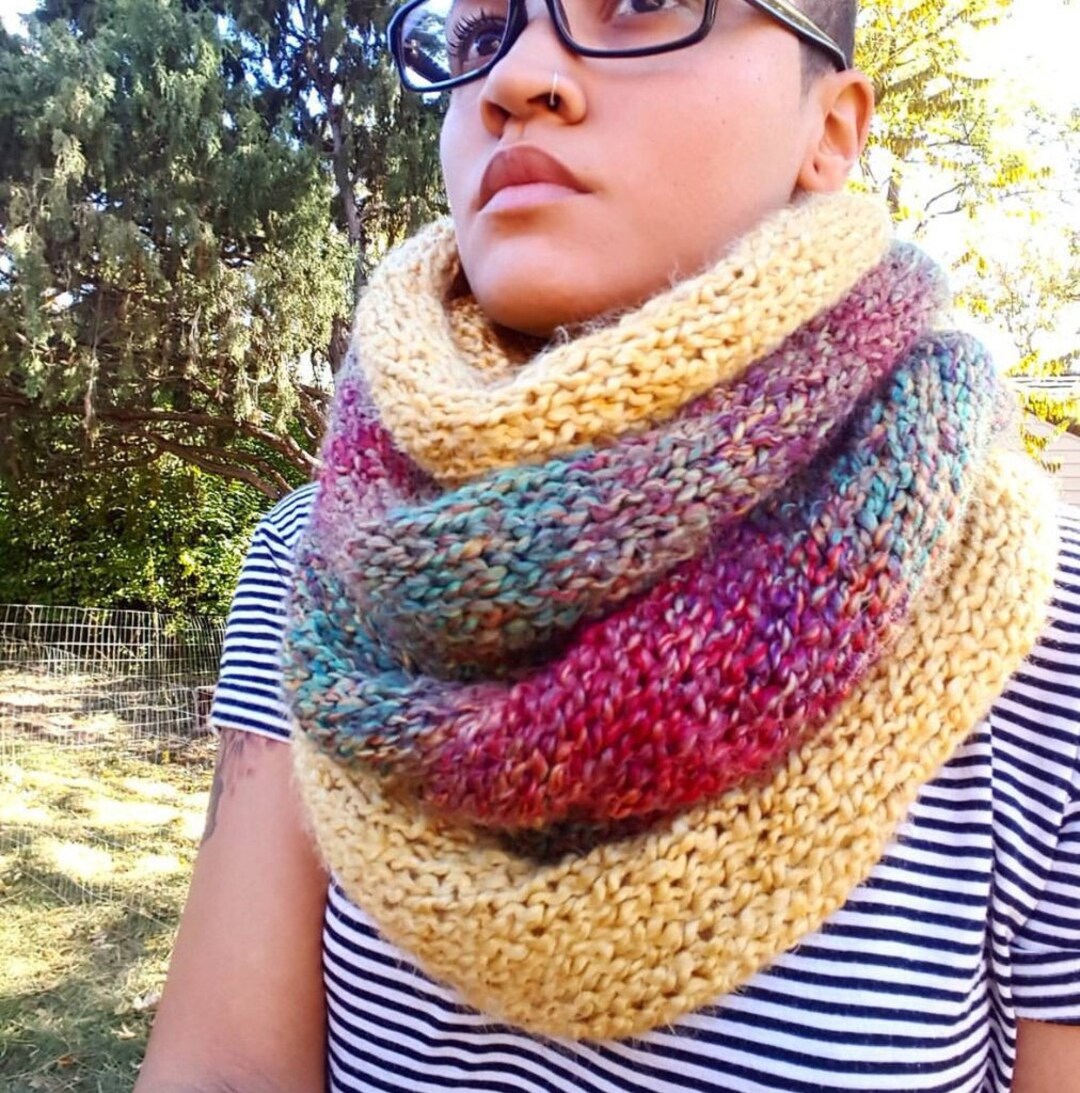 CUSTOM MADE - Xtra Long, Xtra Chunky Infinity Scarf - Etsy