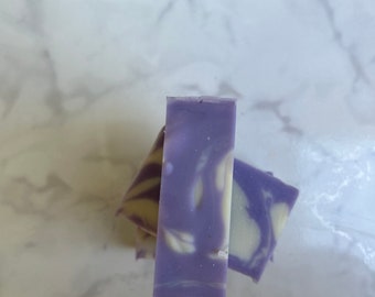 Lavender bar soap/ purple soap/ vegan soap
