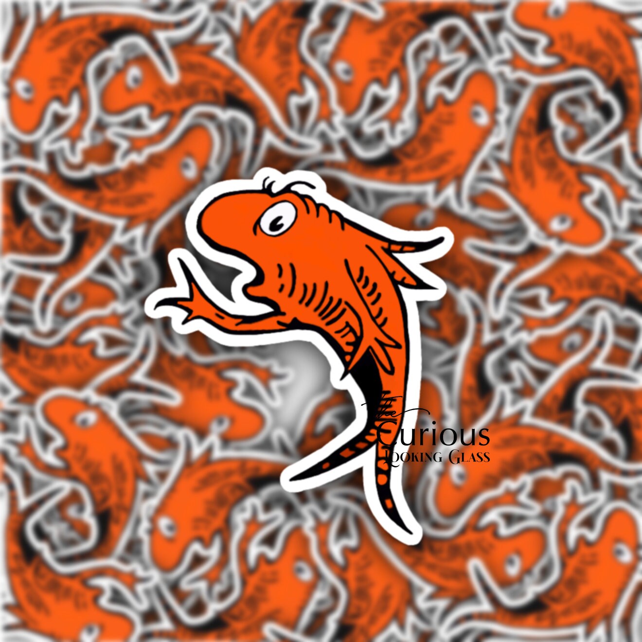 Dr Seuss Friend Goldfish 3 T X 2.5 W - Etsy