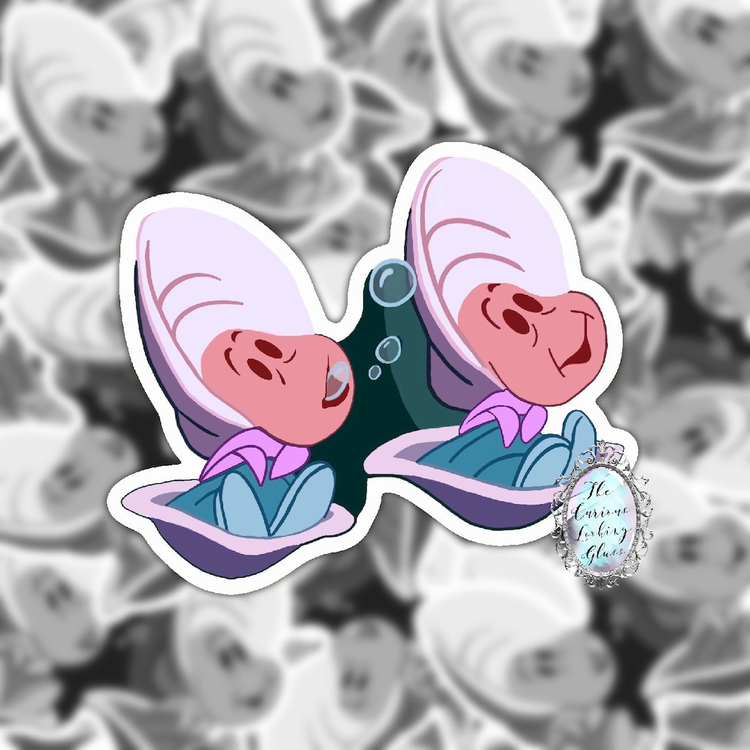 Alice in Wonderland Little Oysters Sticker Decal 2.57 T X 3 W Etsy