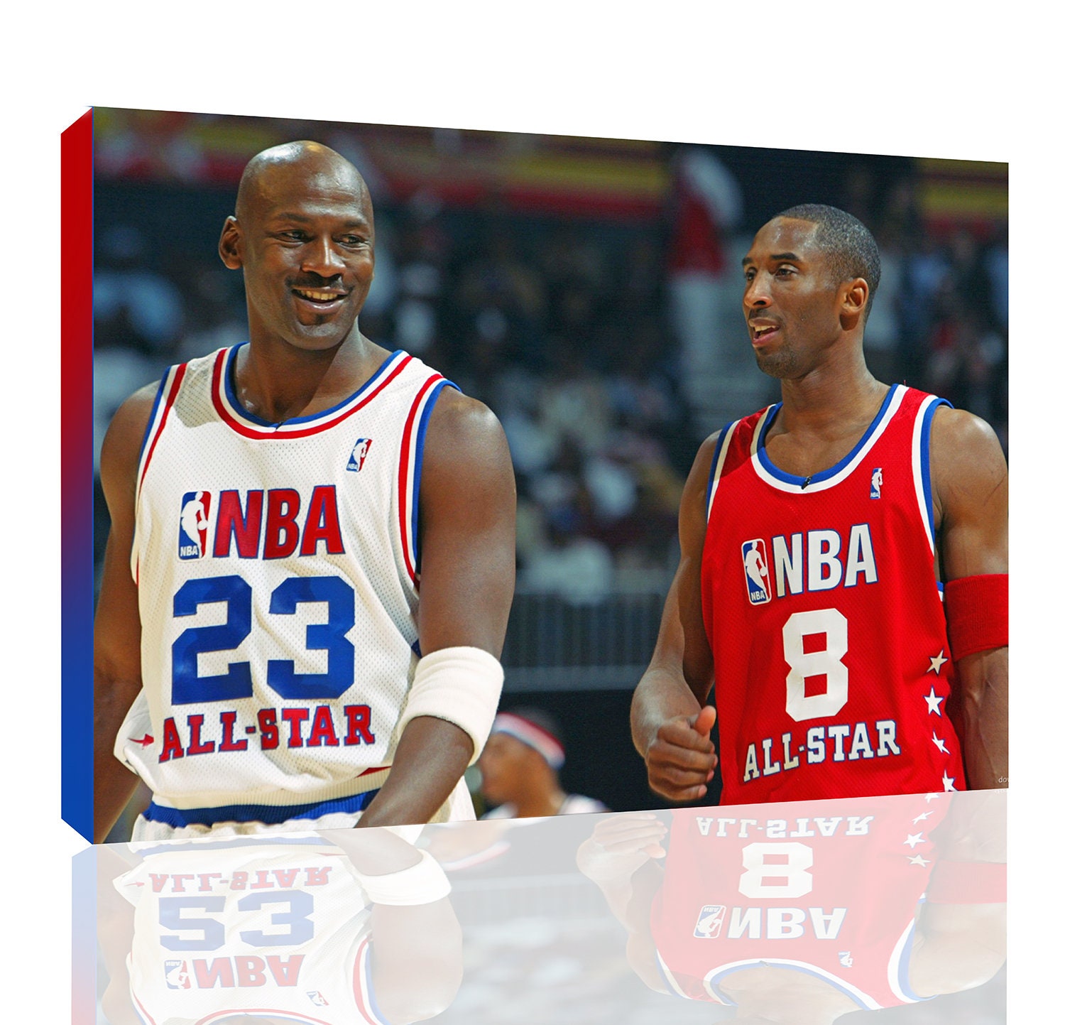Kobe Bryant #24 Lakers- Jordan #23/ Canvas Art/ Poster/ Canvas Print/ Wall Decor/Hand Made