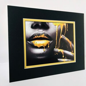Afro beauty painting- high quality canvas print or poster photo print all sizes