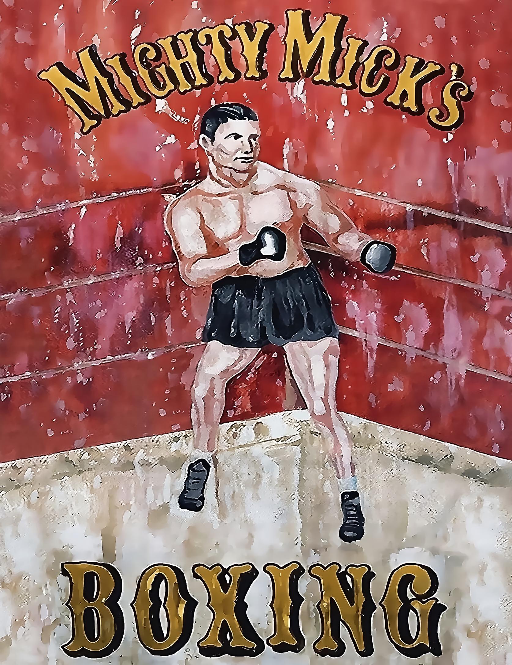 Mighty Mick's Boxing Gym / Philadelphia/ Canvas Art/ Boxing/poster