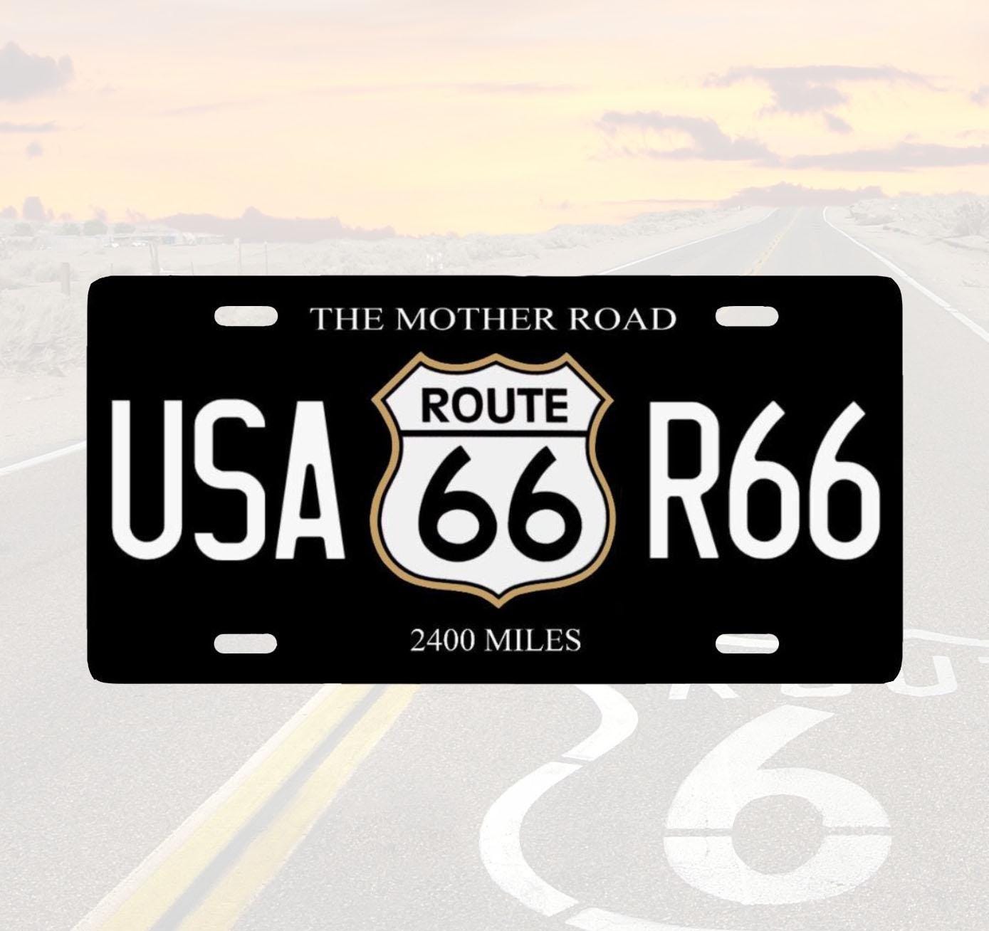 Route 66 Licence Plates - Etsy