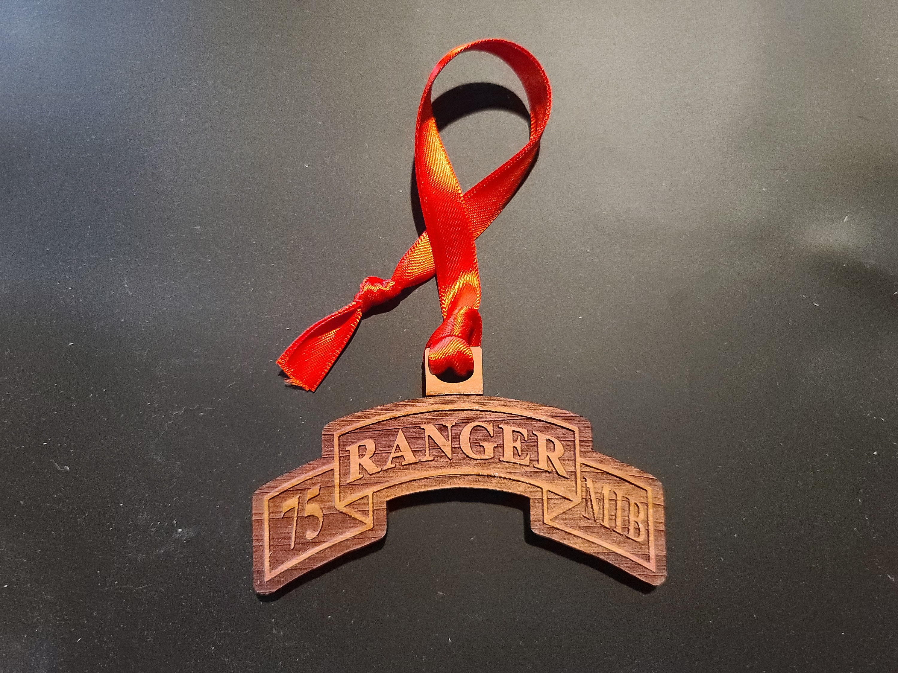 75th Ranger Regiment, Battalion, MIB Shoulder Patch Christmas Ornament ...
