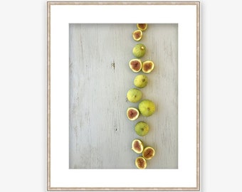 CROATIAN FIGS Framed Print by The Harvest Mercantile | Homegrown Organic • Gifts for Foodies • Kitchen Wall Decor • Food Art