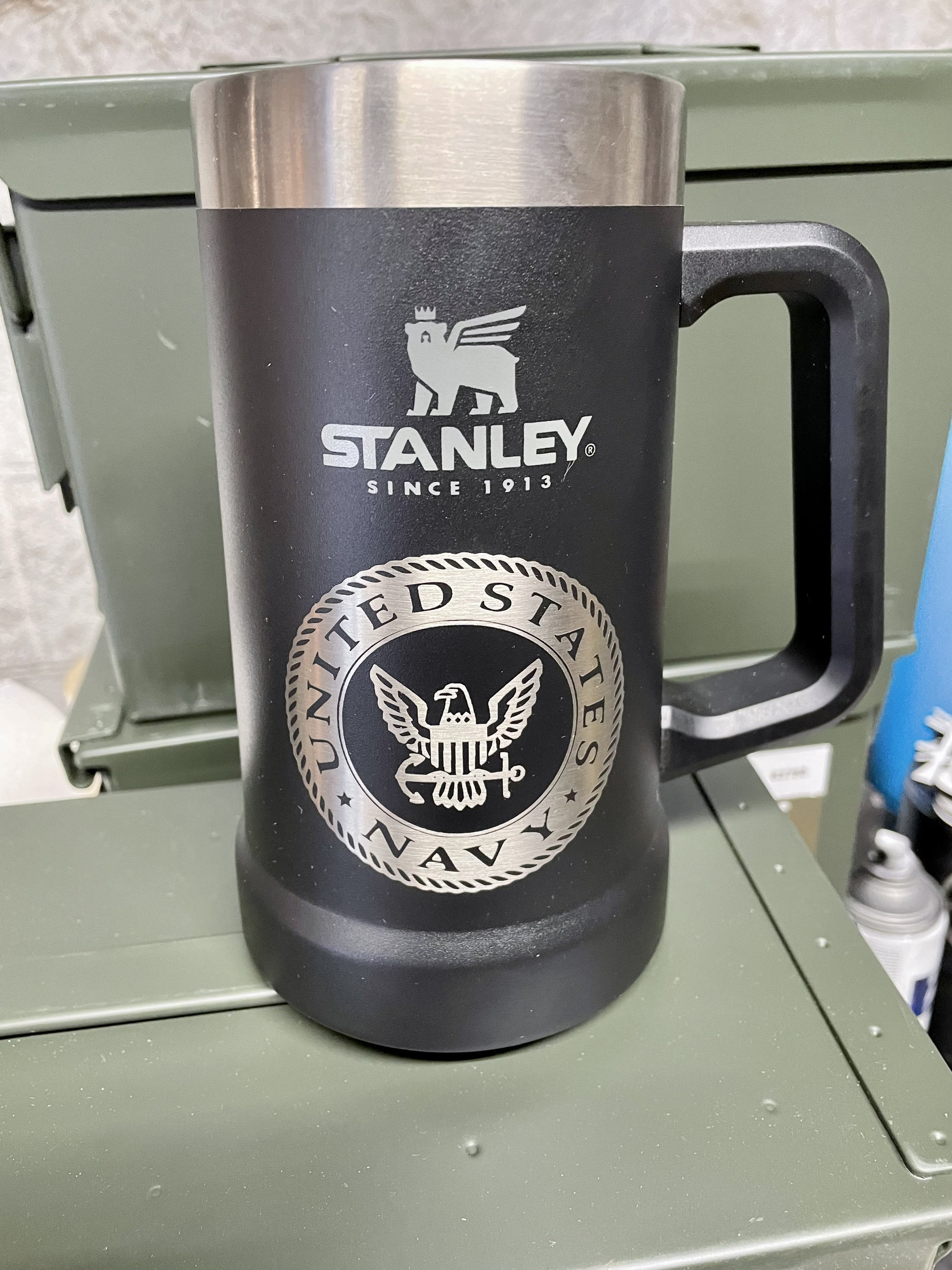 Stanley Ceramivac Personalized Beer Stein 24 Oz, Perfect Custom