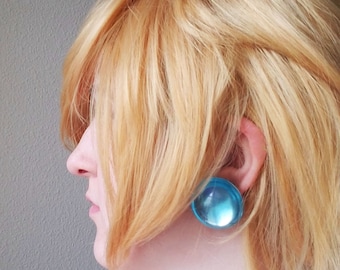 Princess Peach Earrings (2 different sizes and colors available)