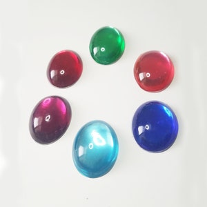 Mix and Match Oval Resin Gems (4 different sizes available)