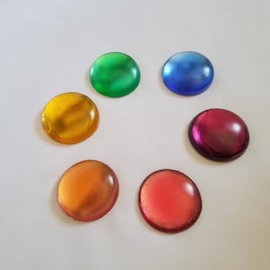 Mix and Match Round Resin Gems (3 different sizes available)