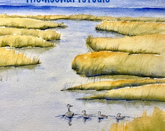 Marsh Family Print