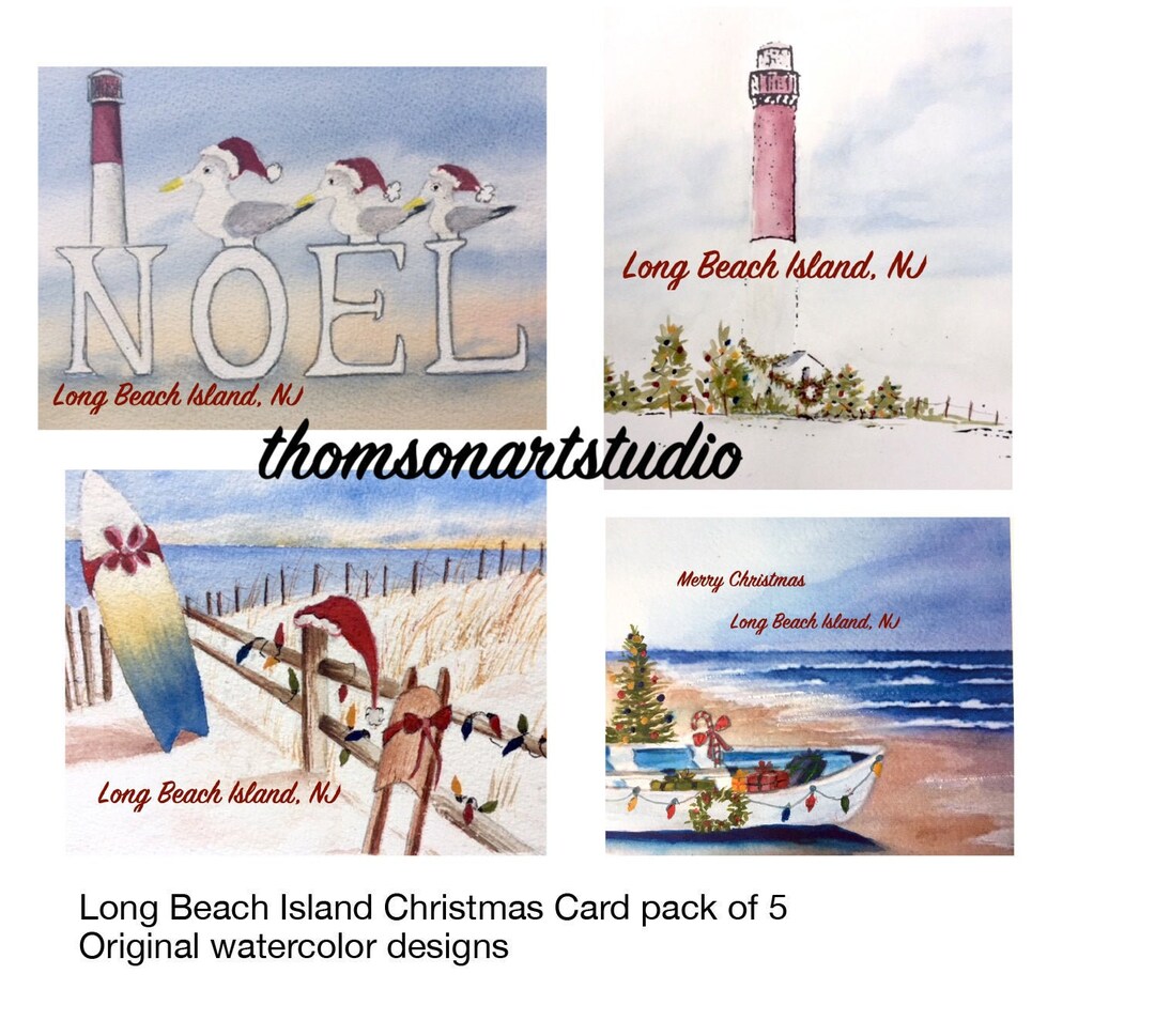 LBI Christmas Cards - Etsy