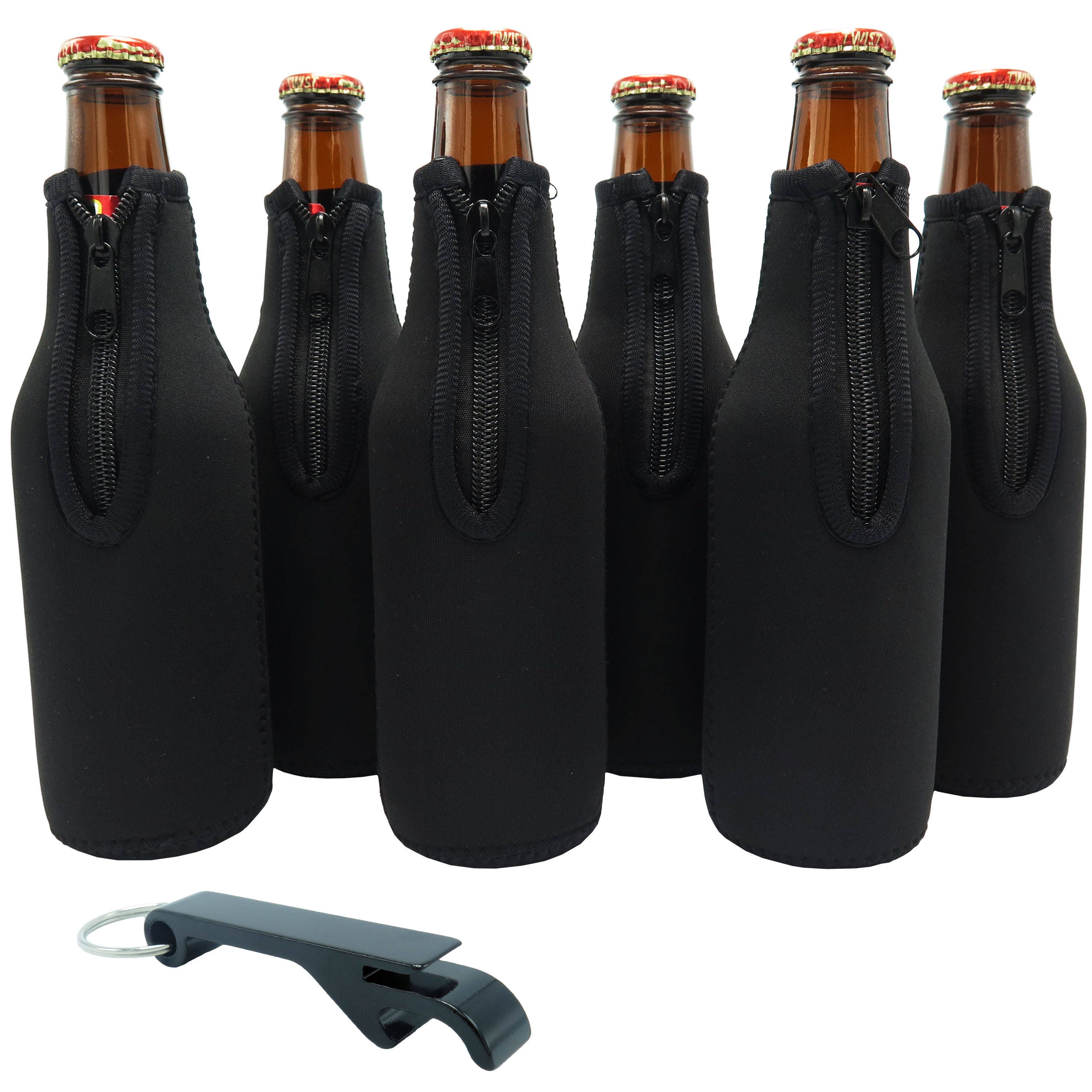 Beer Bottle Sleeves Set of 6 Extra Thick Neoprene with Etsy