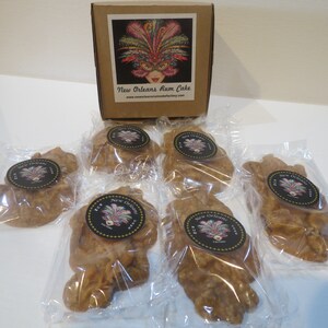 Orleans Pralines Bar Candies 6 Pecan Pralines