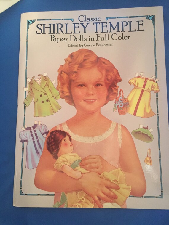 shirley temple paper dolls