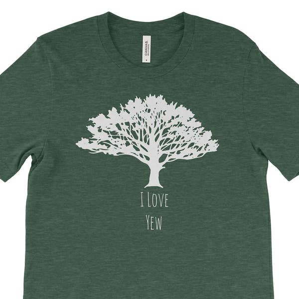 I Love TeW Tree Camiseta