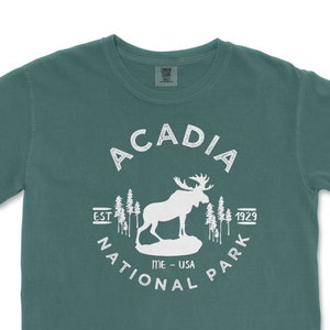 Acadia National Park Comfort Colors T Shirt