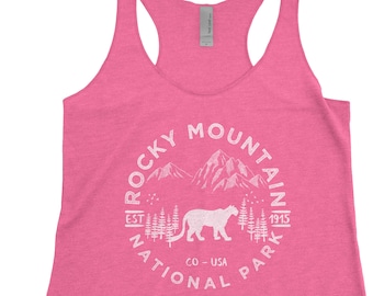 Rocky Mountain National Park Adventure Women's Tank
