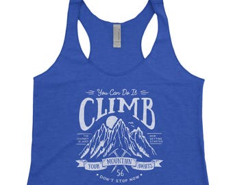 Climb Your Mountain National Park Adventure Women's Tank