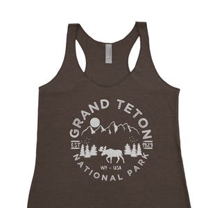 Grand Teton Nationalpark Abenteuer Damen Tank