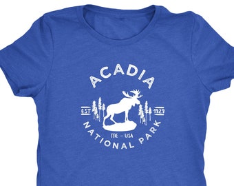 T-shirt féminin du parc national Acadia