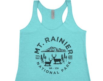 Mount Rainier National Park Adventure Women's Tank